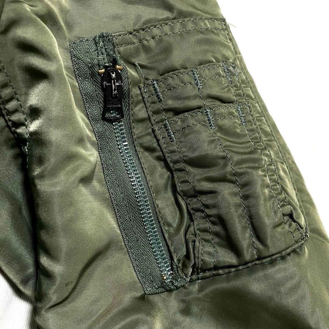 k*o様 アルファインダストリーズ MA-1 フライトジャケット 80年代 US