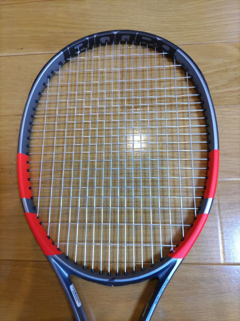 実測値あり　PURE STRIKE 98 18×20　G2 ストリング張り立て