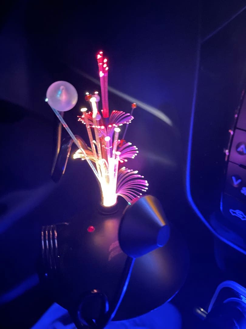 光ファイバーネオン　多光色　当時物　激レア　旧車　昭和　街道GX71 ハイソ