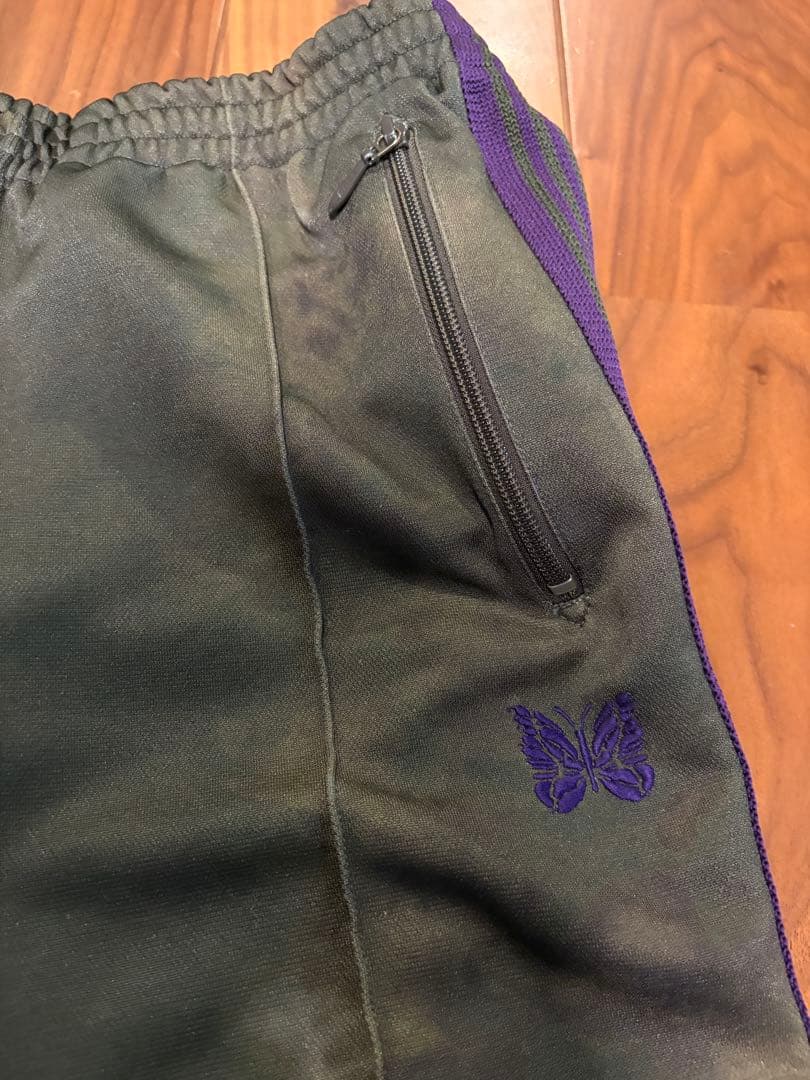 ニードルズ　ZIPPED TRACK PANT - POLY SMOOTH