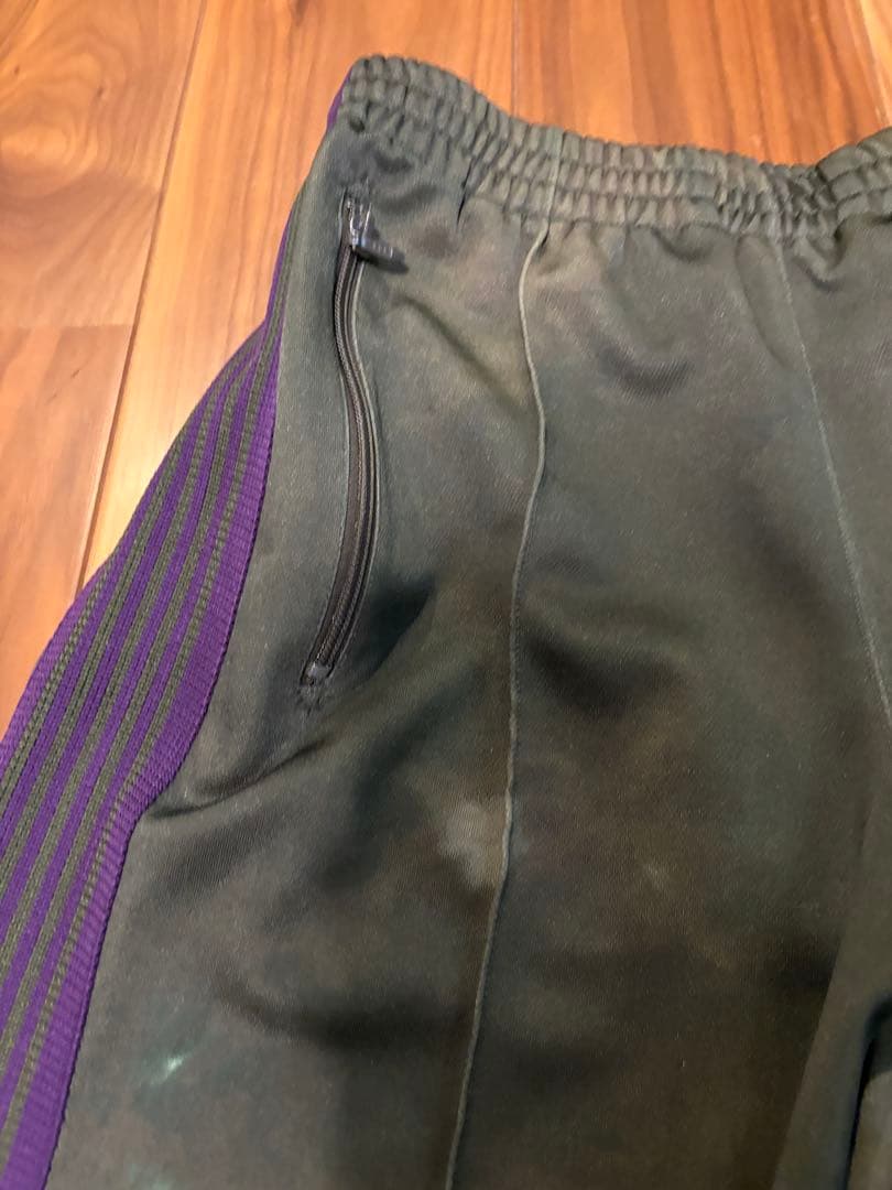 ニードルズ　ZIPPED TRACK PANT - POLY SMOOTH