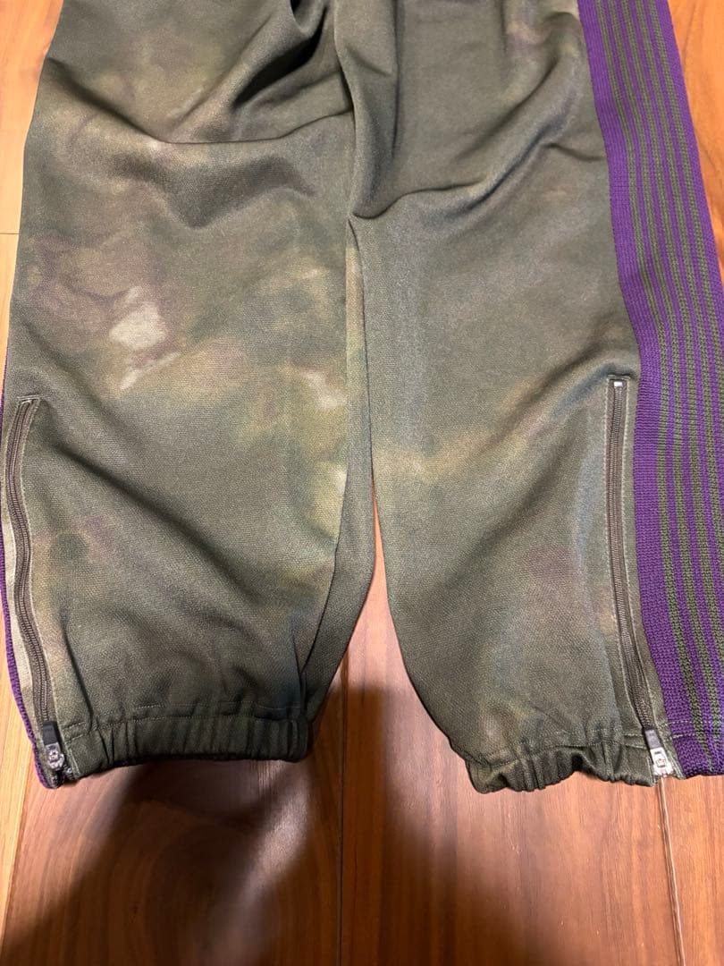 ニードルズ　ZIPPED TRACK PANT - POLY SMOOTH