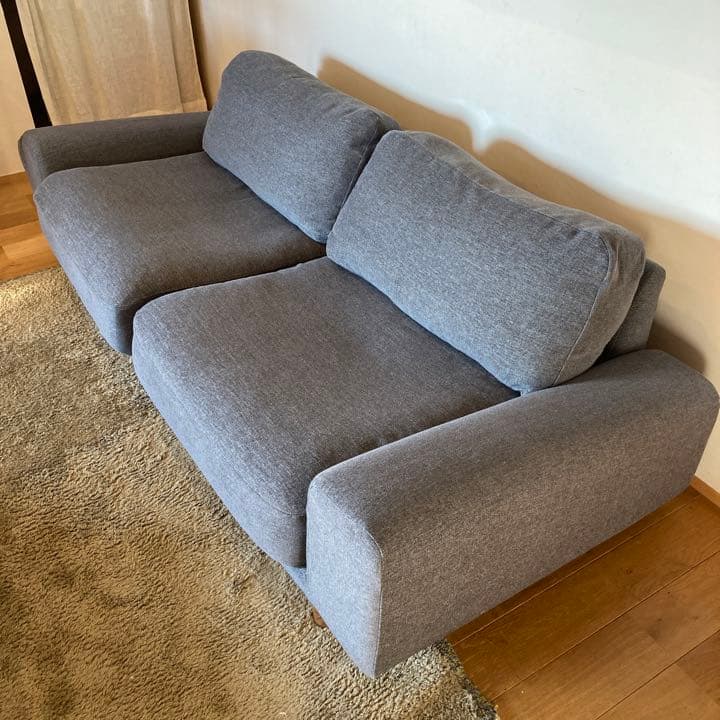 モモナチュラル　ソファ　FLOW 3Ｐ