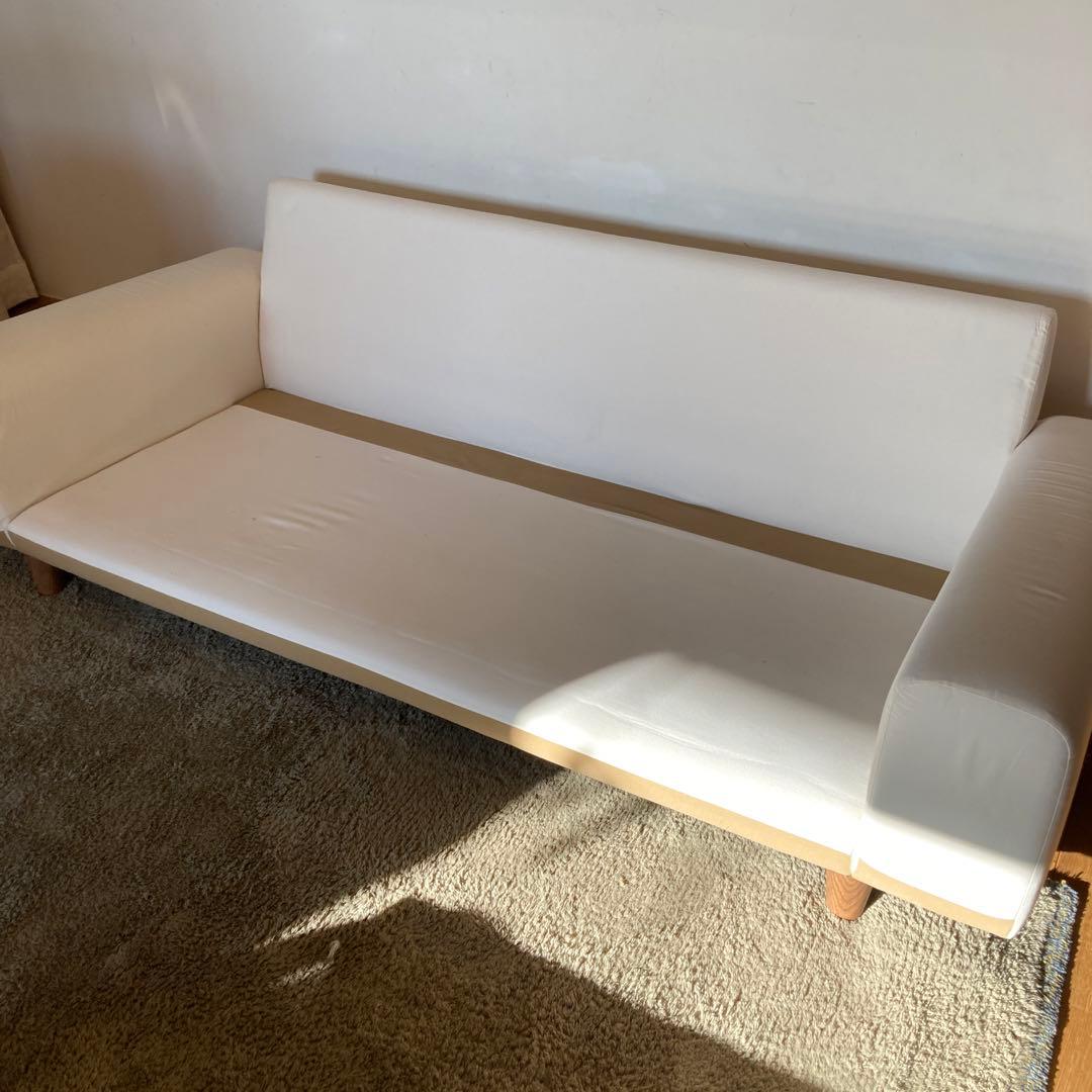 モモナチュラル　ソファ　FLOW 3Ｐ