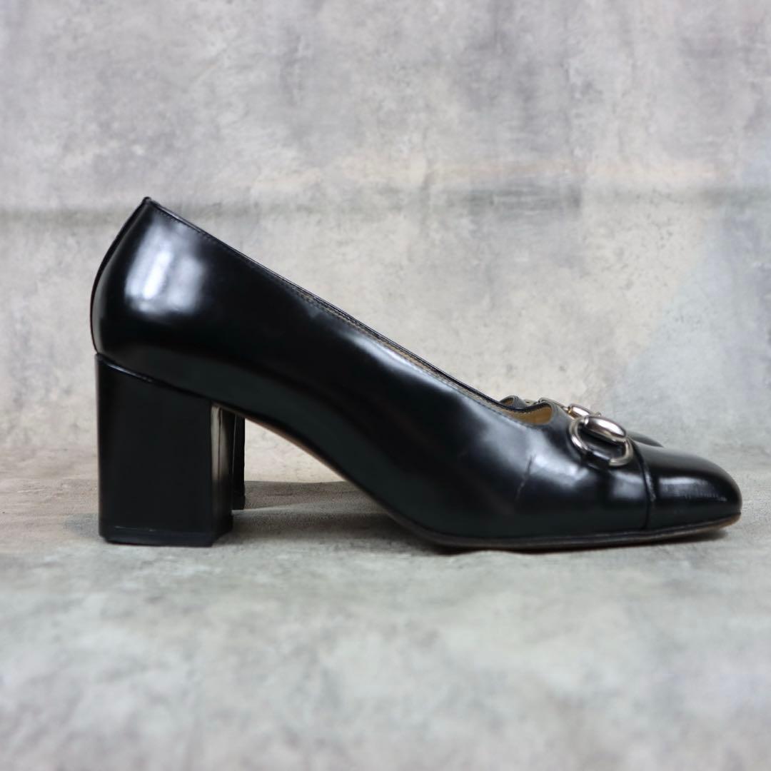 GUCCI グッチ ホースビット パンプス ブラック 箱付き
