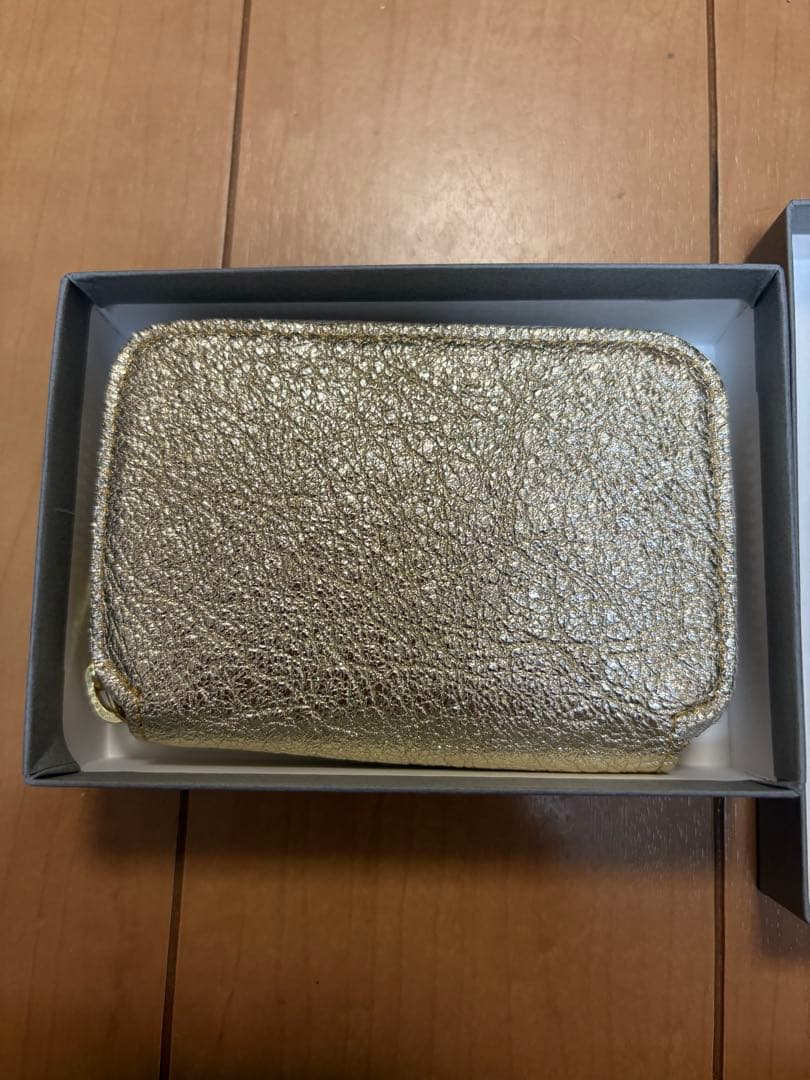 NADAYA ゴールドmuコンパクト財布
