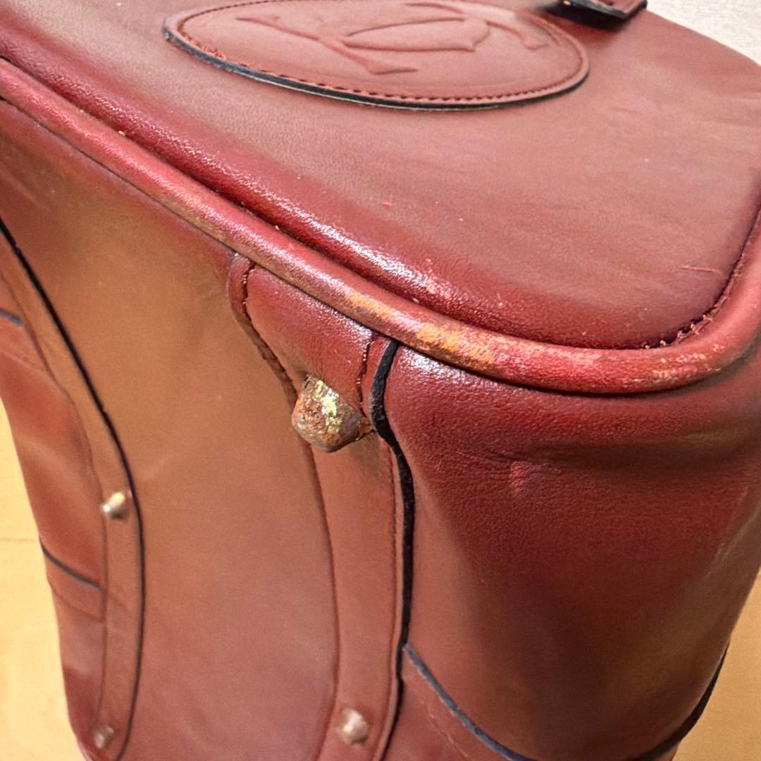 鑑定済✨　カルティエ ボストンバッグ マストライン 肩掛け