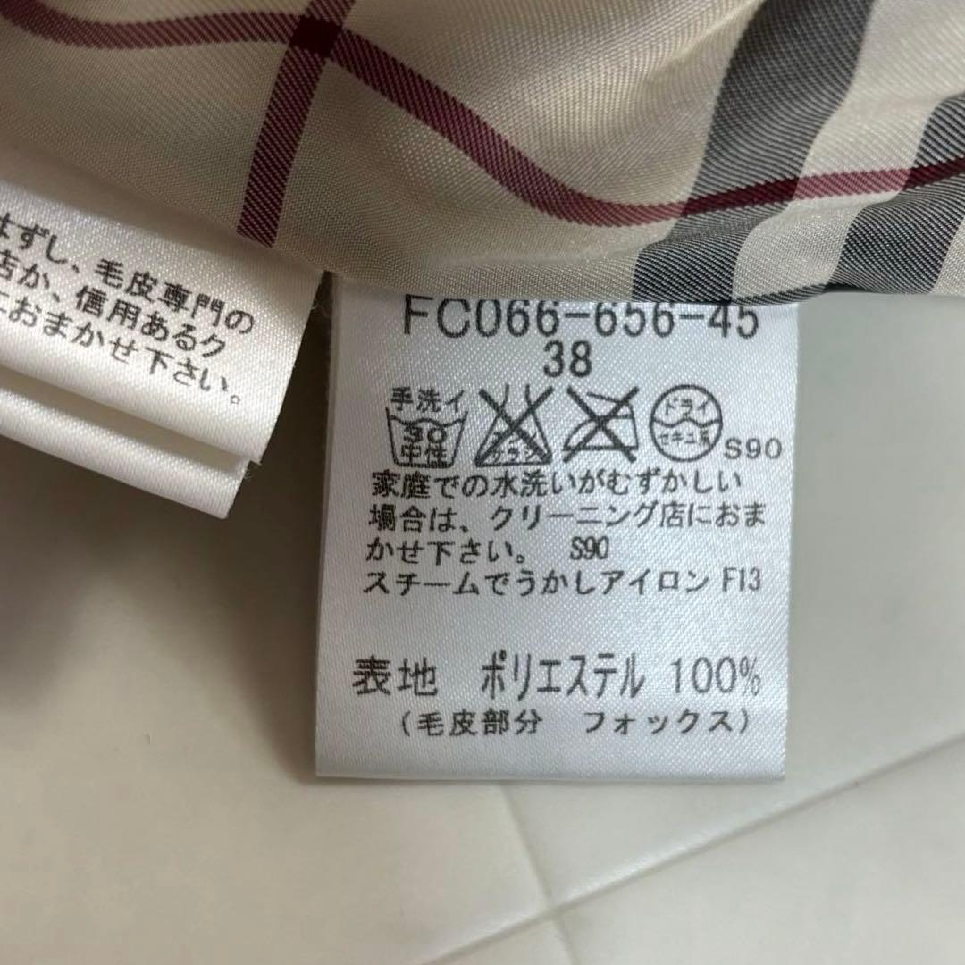 BURBERRY LONDON★美品★フォックスファーダウンジャケット