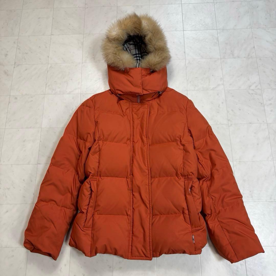 BURBERRY LONDON★美品★フォックスファーダウンジャケット