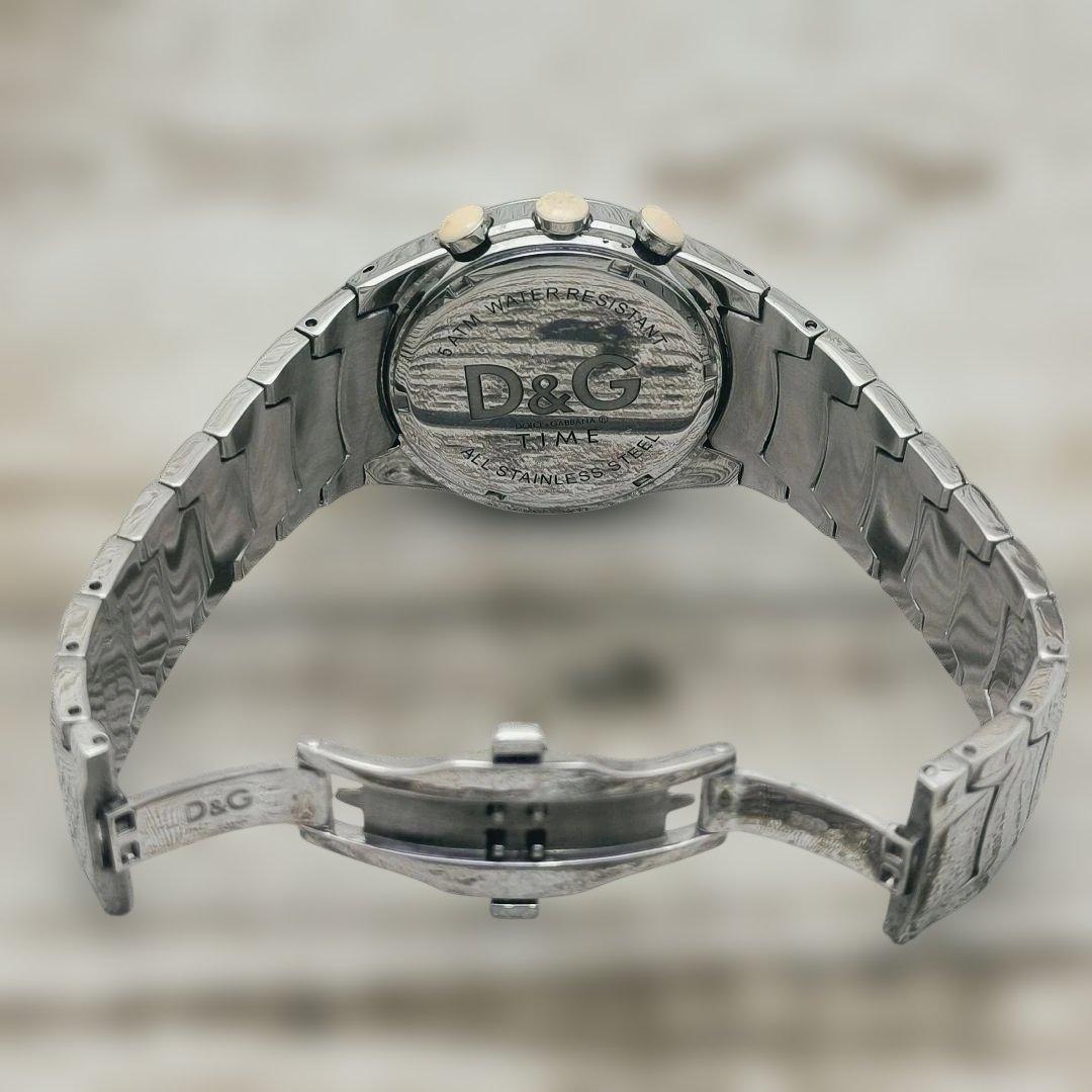 動作品　ドルチェ＆ガッバーナ　腕時計 ドルガバ　ステンレス　D&G　定価14万円