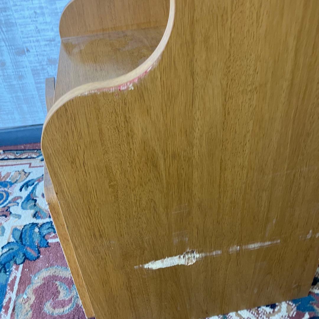 昭和レトロ チトセ レトロポップ ミッキー&ミニー 3段木製ラック ボックス付き