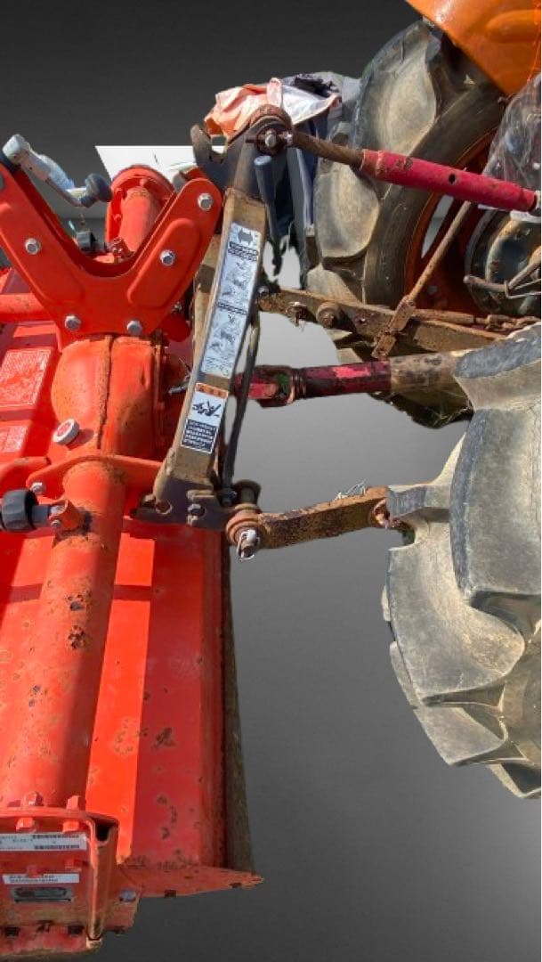 値下げ:（引取限定）クボタ L2601トラクター 耕運機付き