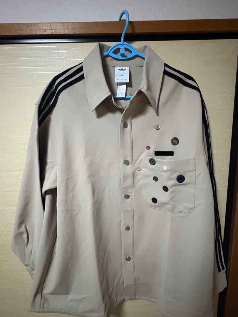 adidas song for the mute シャツジャケット L