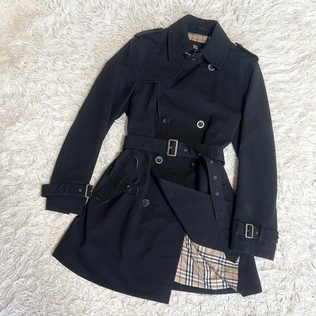 【極美品】BURBERRY BLACK LABEL トレンチコート　ノバチェック