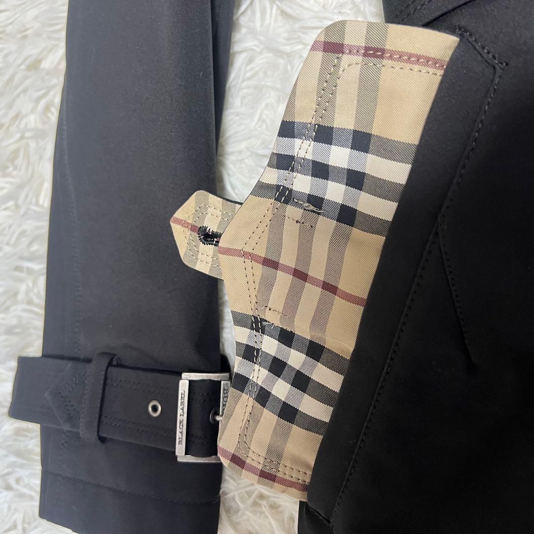 【極美品】BURBERRY BLACK LABEL トレンチコート　ノバチェック