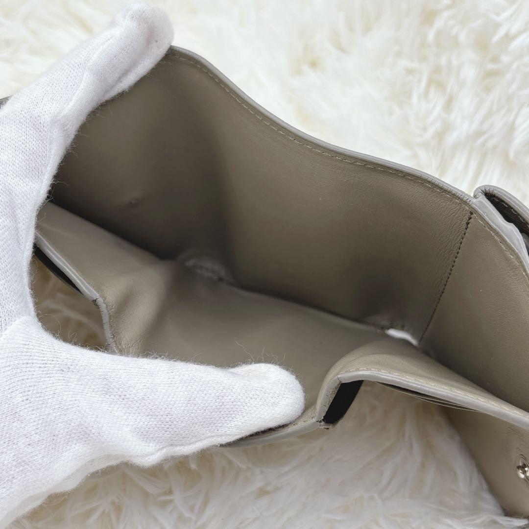 美品✨LOEWE アナグラム トライフォールド ウォレット 三つ折り財布