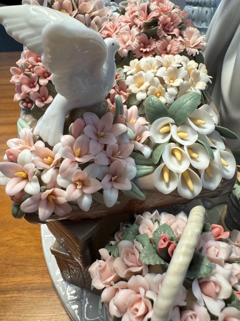 【現行定価88.6万円】リヤドロ　花の街角　LLADRO 6809 ハイクラス