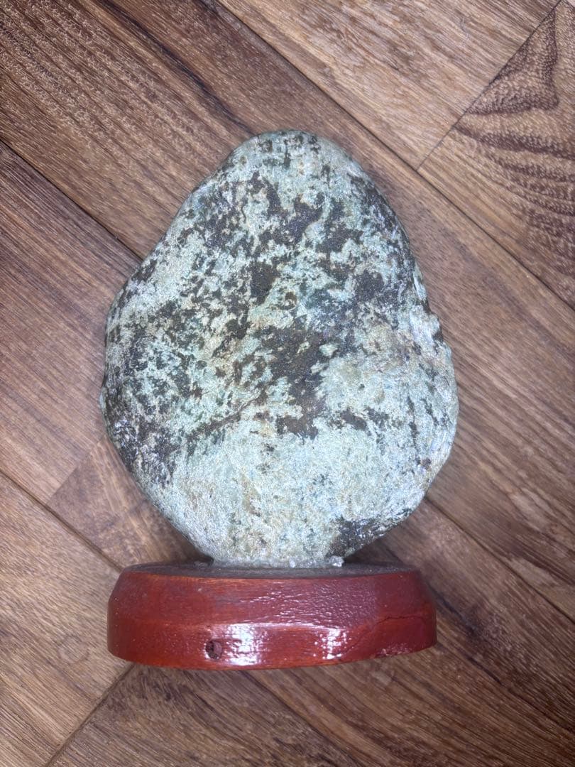 天然翡翠 【龍】台座付き 鑑賞石 希少