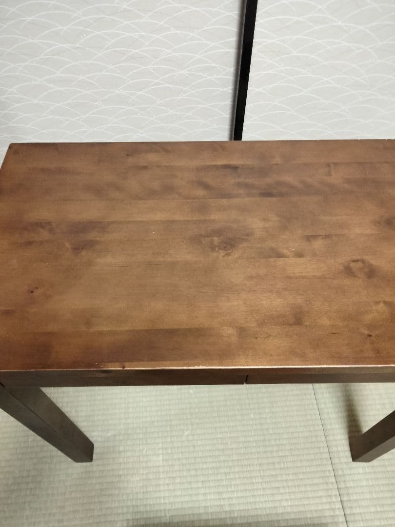 無印良品　木製学習机＆イス付き2点セット　大阪府引き取り限定