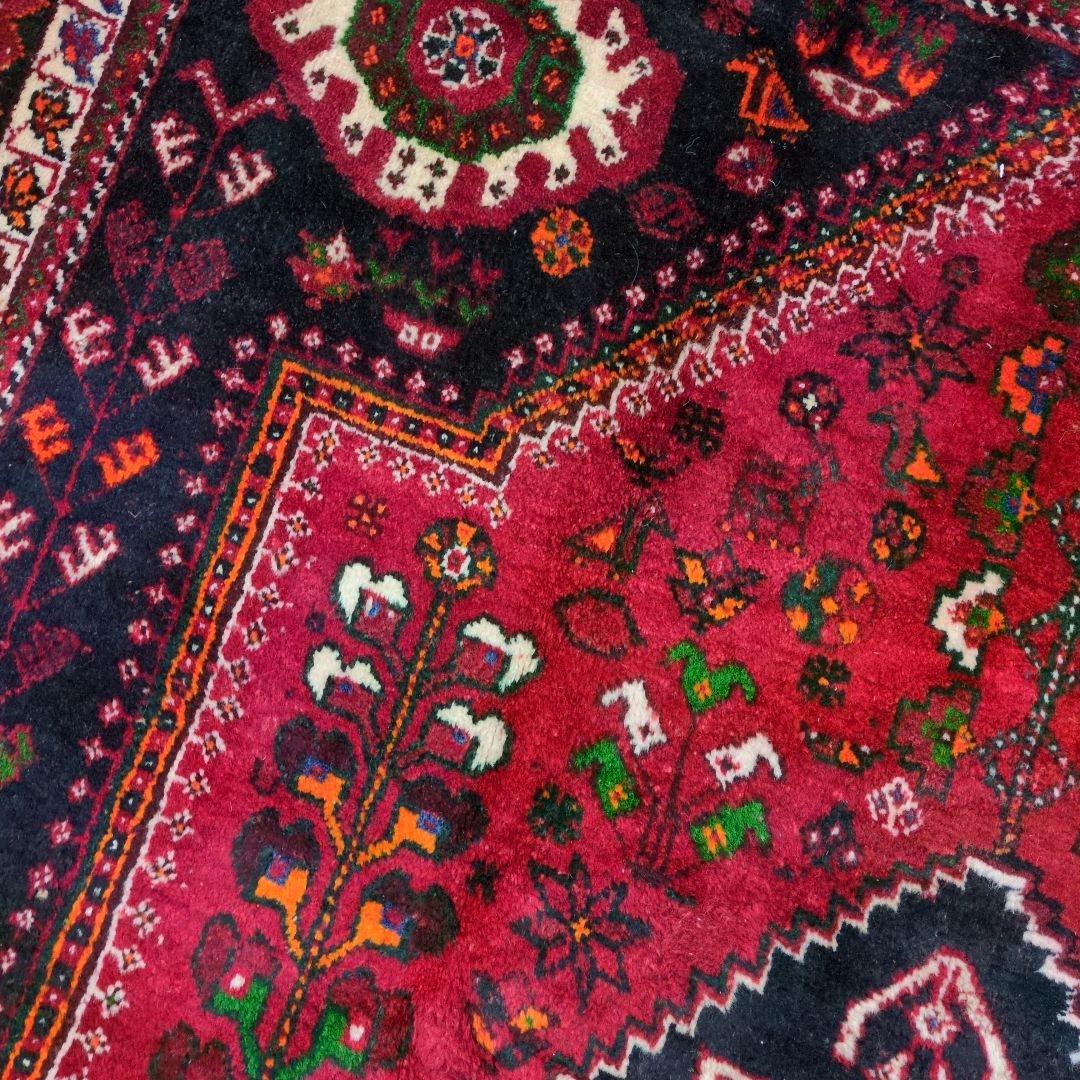 ペルシャ絨毯　シ－ラーズ産 265x165 クリーニング済 shiraz