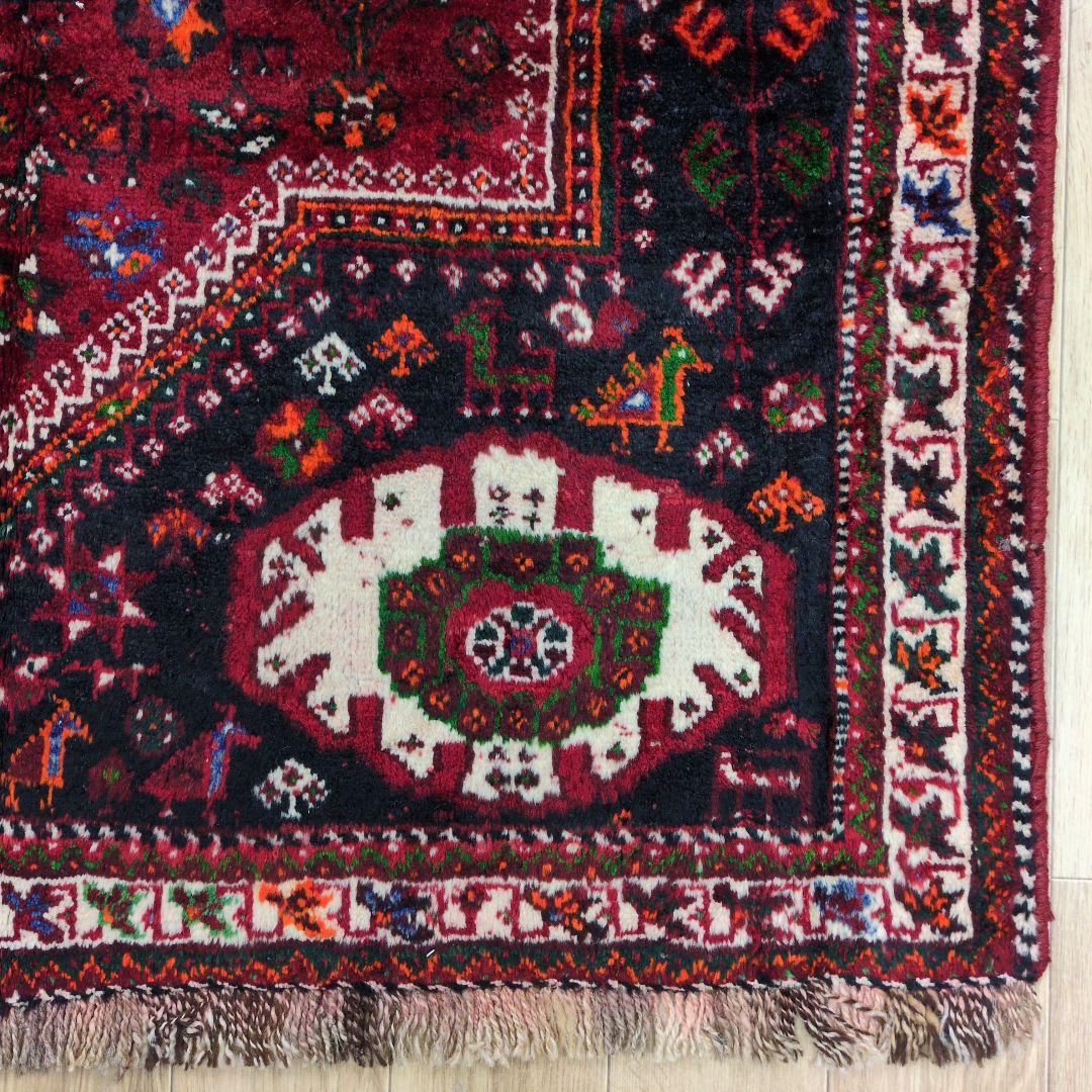 ペルシャ絨毯　シ－ラーズ産 265x165 クリーニング済 shiraz