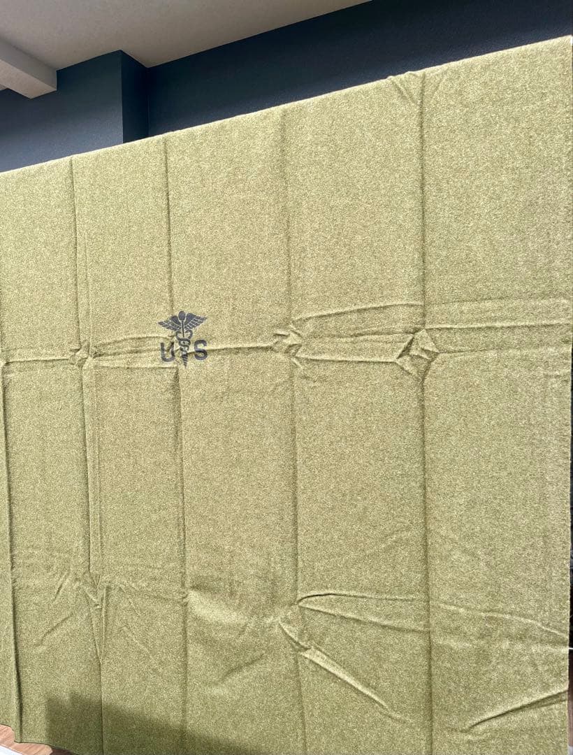 米軍放出未使用US-ARMY MEDICALブランケッ60‘sヴィンテージラスト