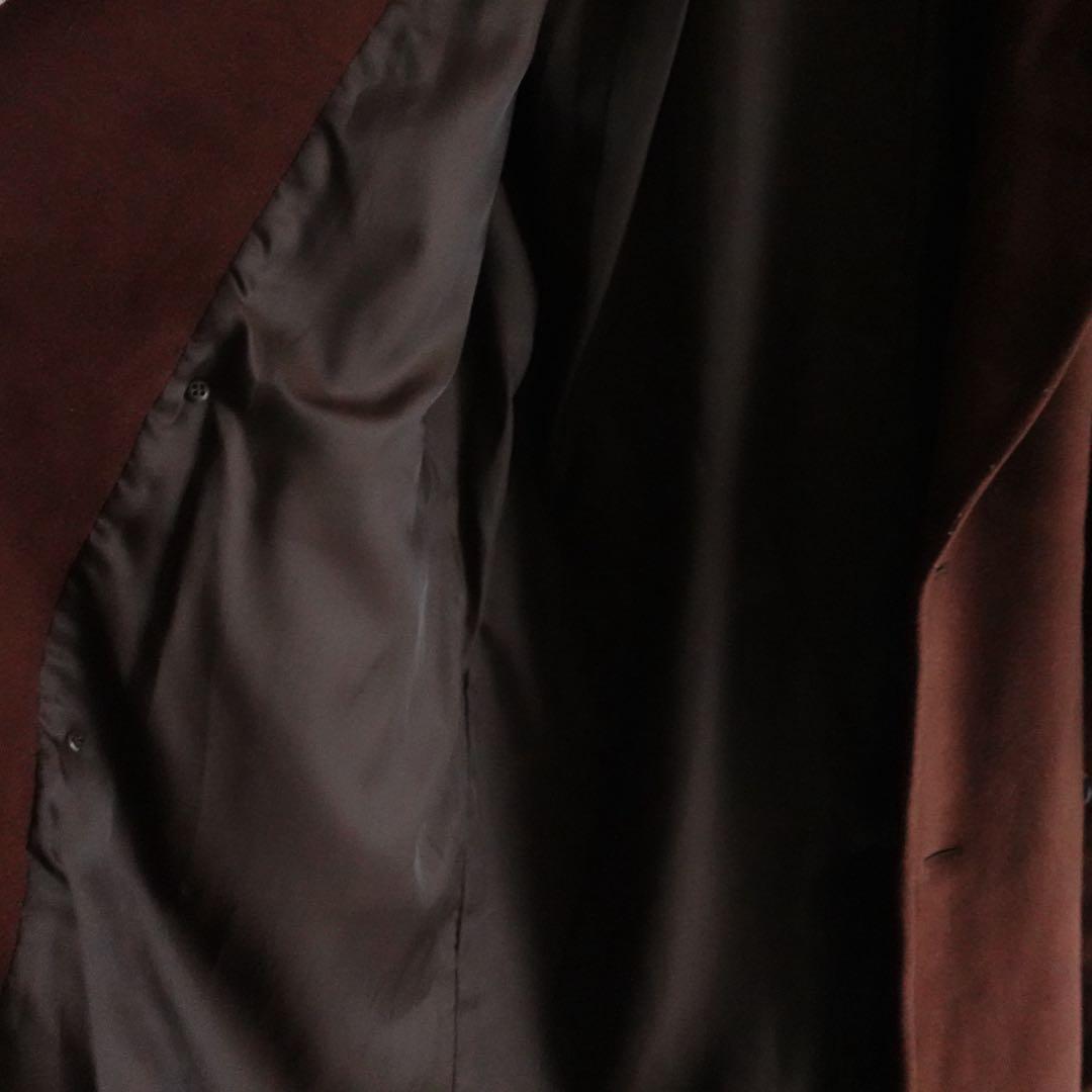 1980s Lanificio カシミアウールダブルチェスターコート　イタリア製