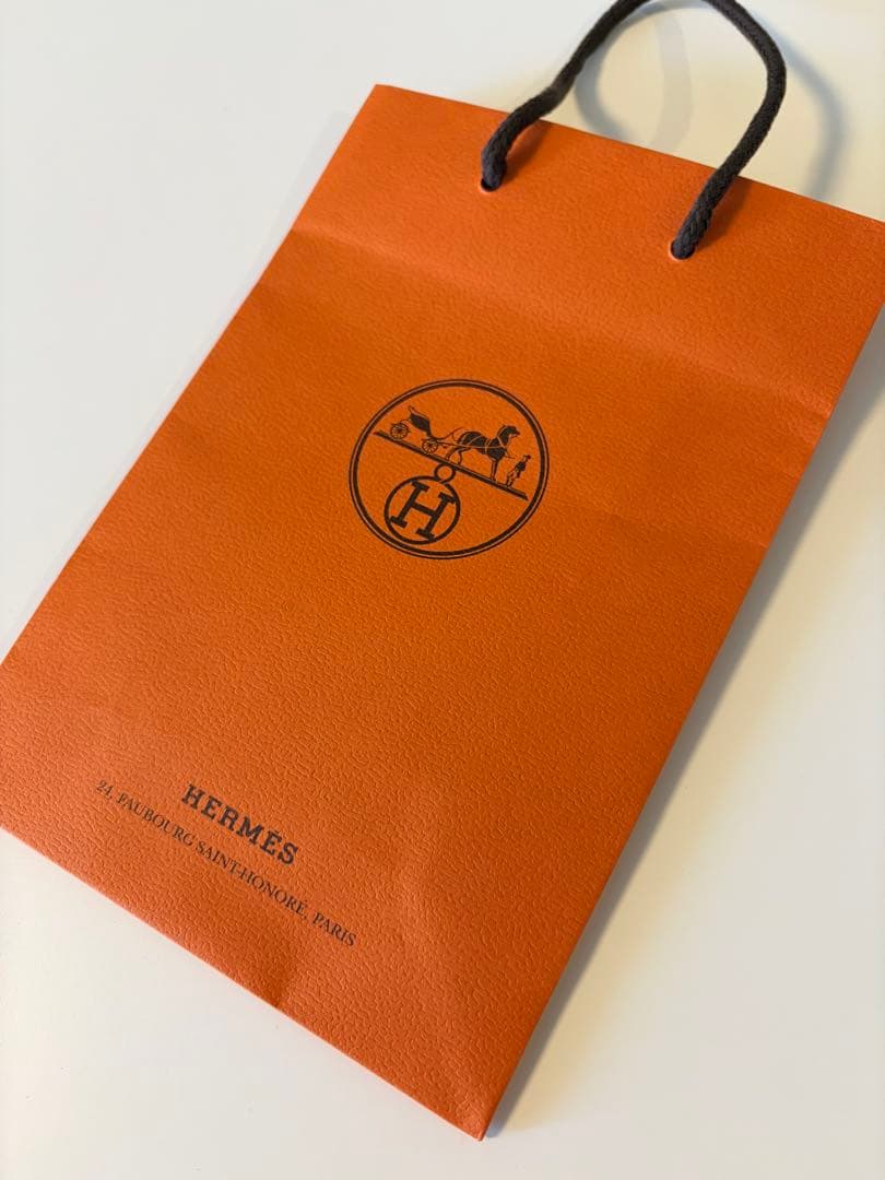 HERMES レザーブレスレット エトリエ　ブラック　T2