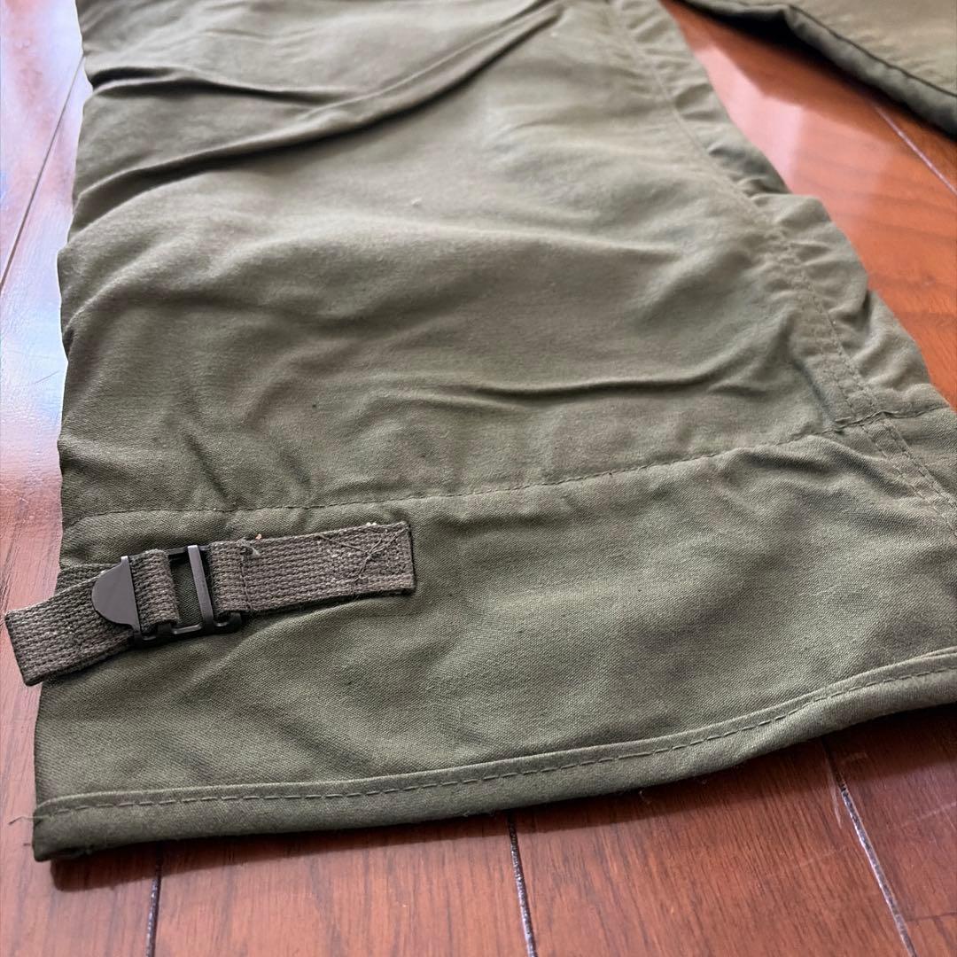 【超貴重・新品】米軍放出品　81年製　防寒・デッキパンツ　M