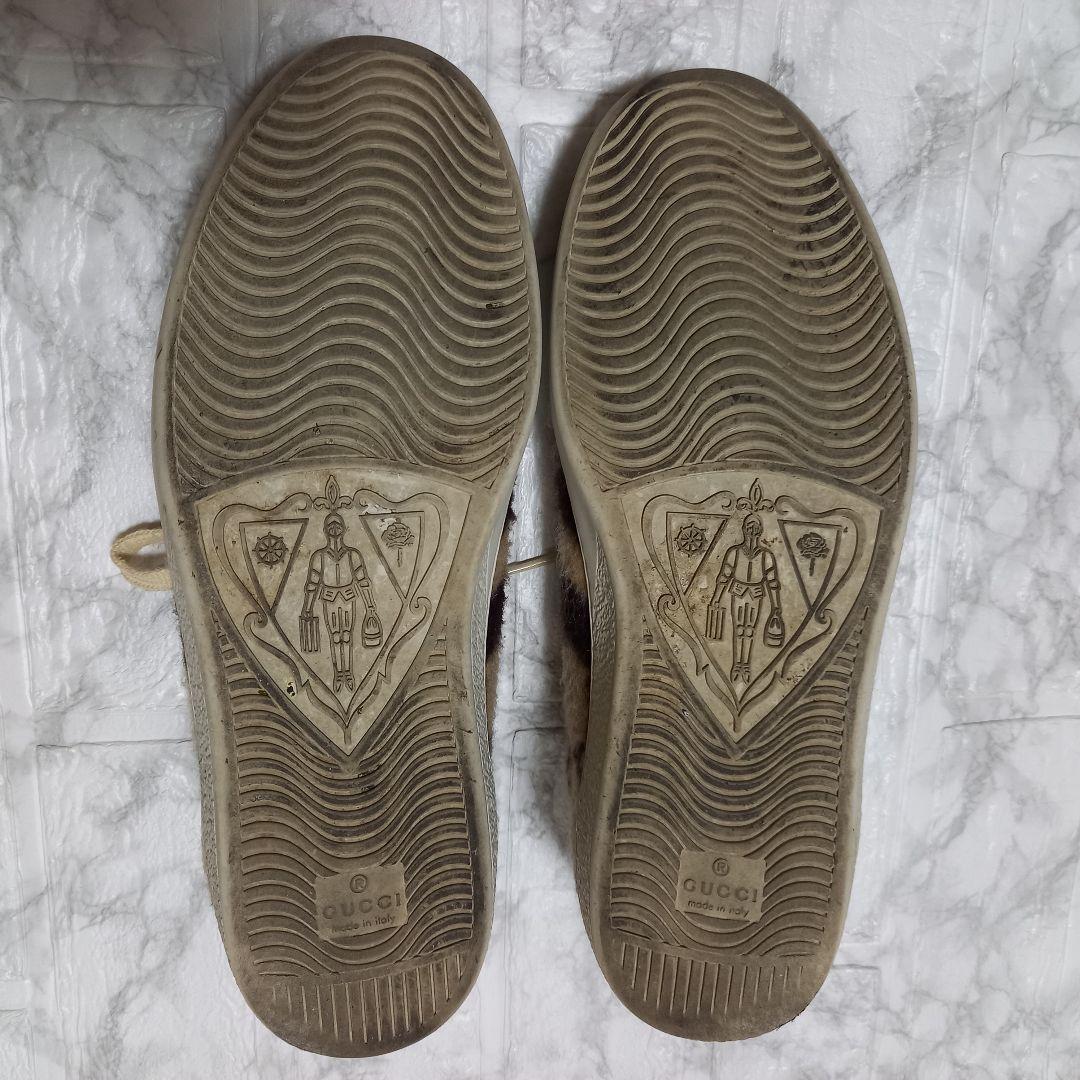 GUCCI スニーカー ベージュ/ブラック