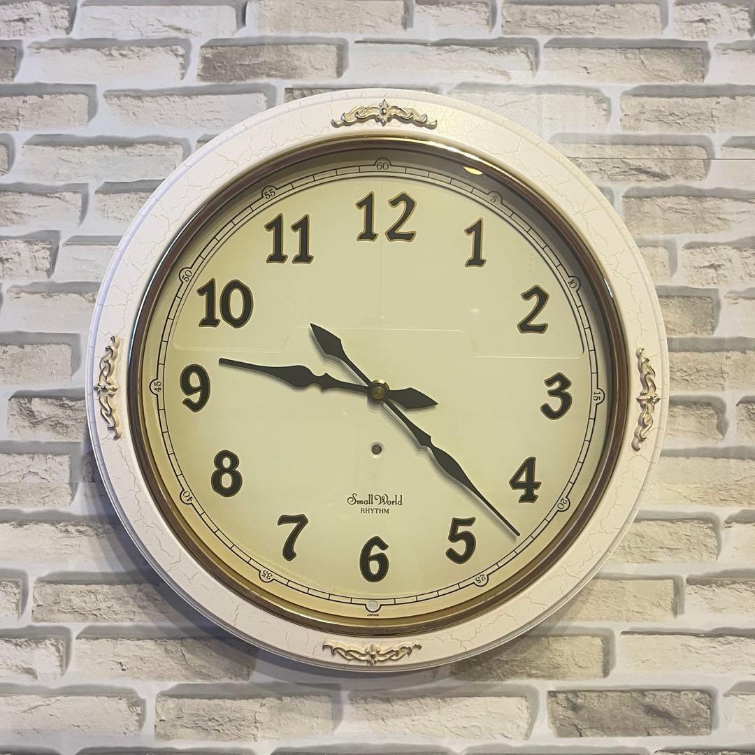 からくり時計　リズム時計　Small World メリーゴーランド　クオーツ式