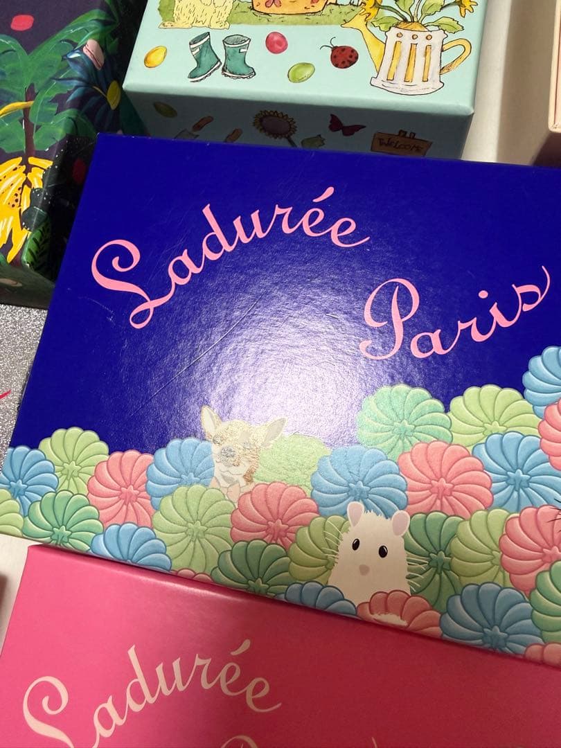 Ladurée マカロン箱 多様なデザイン