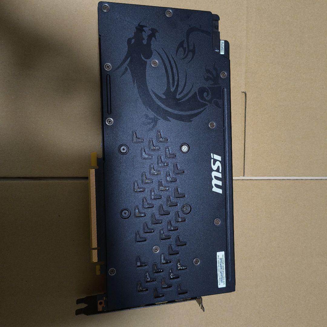 【ヤニ臭有り。動作確認済み。】MSI GTX 1060 6GB
