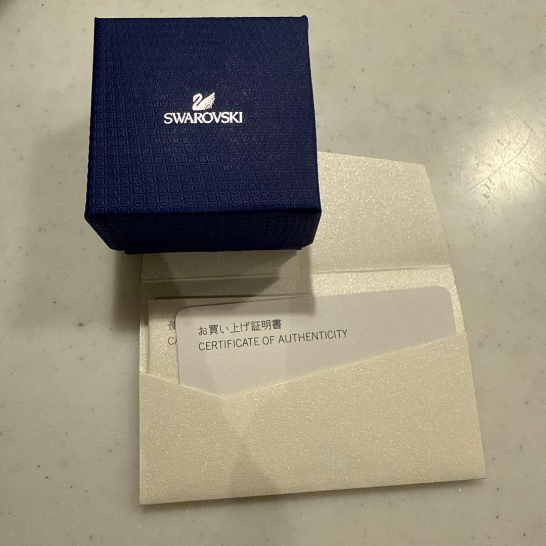 置物 Swarovski happy duck