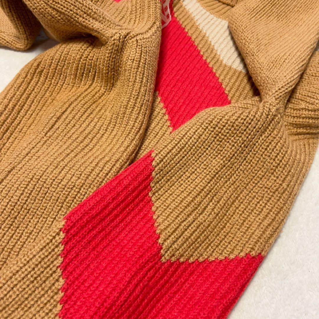 極美品　近年　パーリーゲイツ　セットアップ　アーガイル　PG柄　ニット　スカート