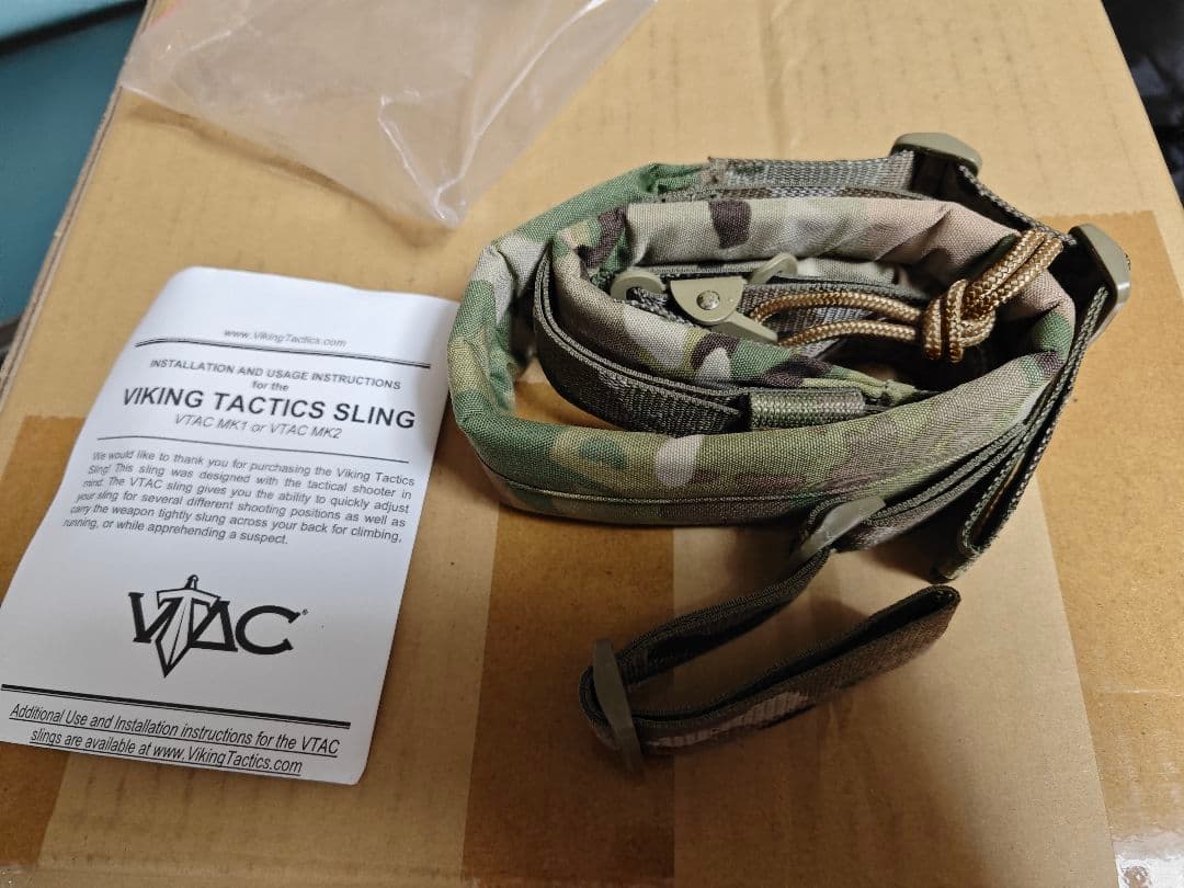 実物 未使用品 VTAC Sling Padded MK2 MC