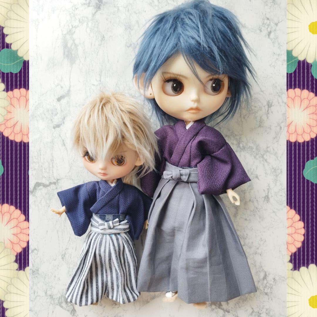 虹蛙　アイシードール　ミディアイシードール　新選組　ブライス　着物