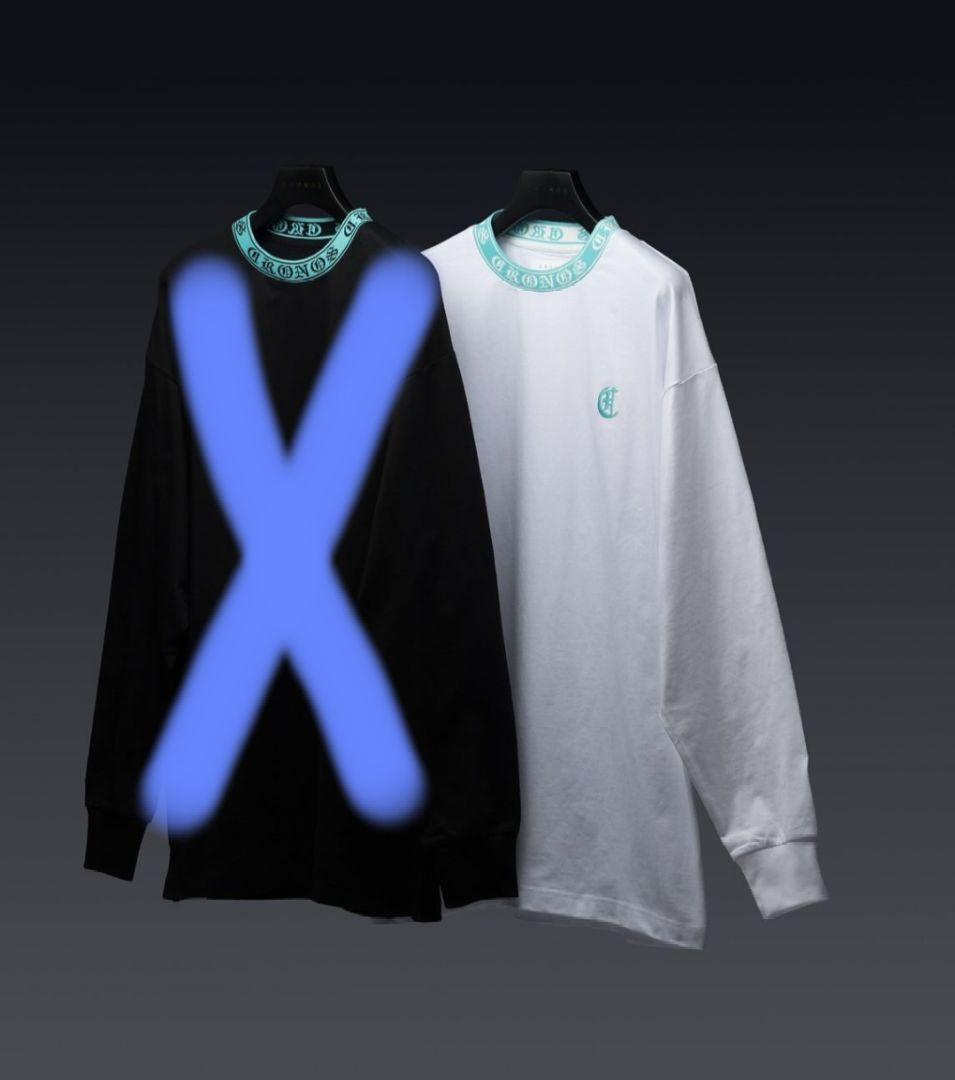 「希少」クロノス 沖縄店舗限定 ティファニーブルー ネック ロングTシャツ