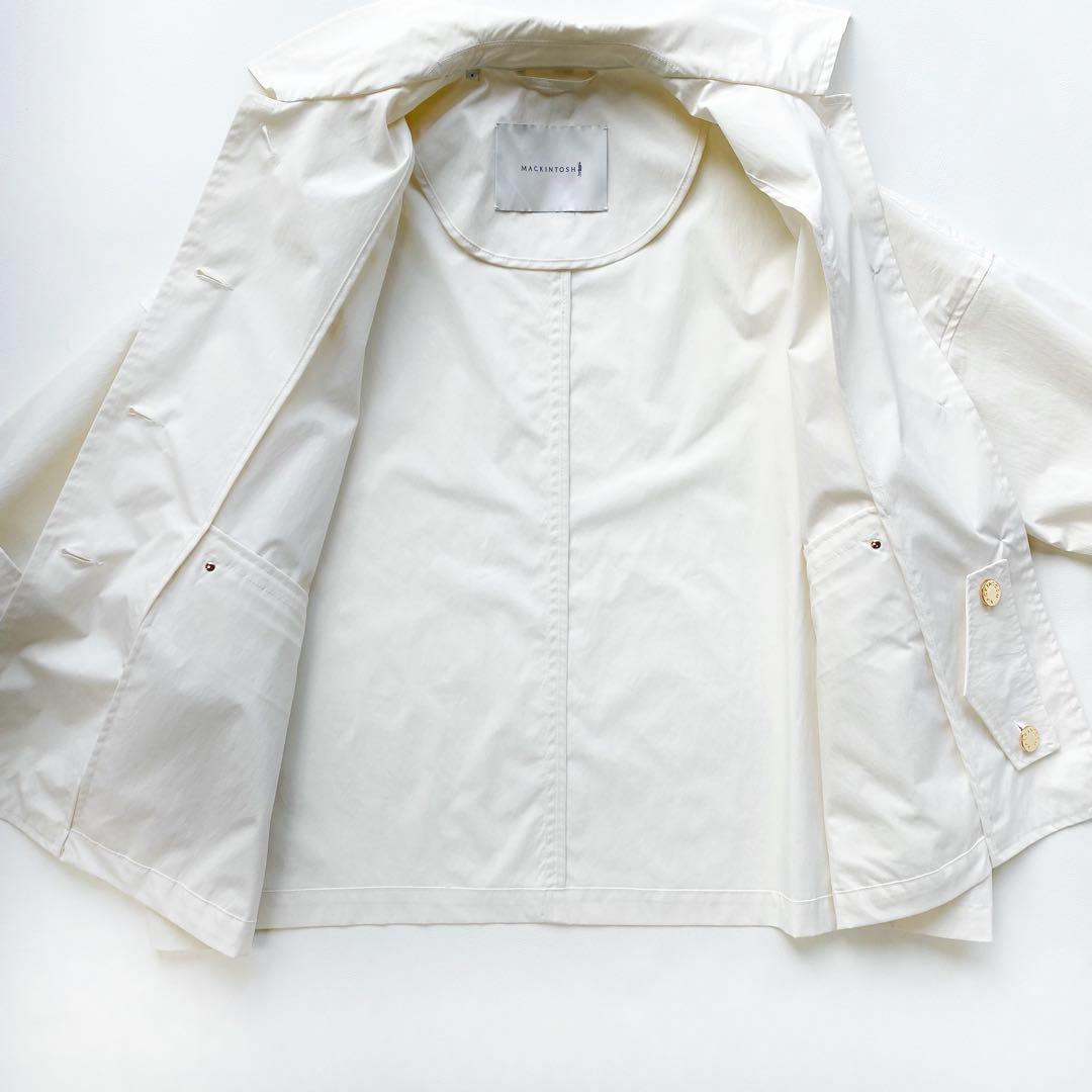 24SS マッキントッシュ　ハンビージャケット　EX　ホワイト金ボタン