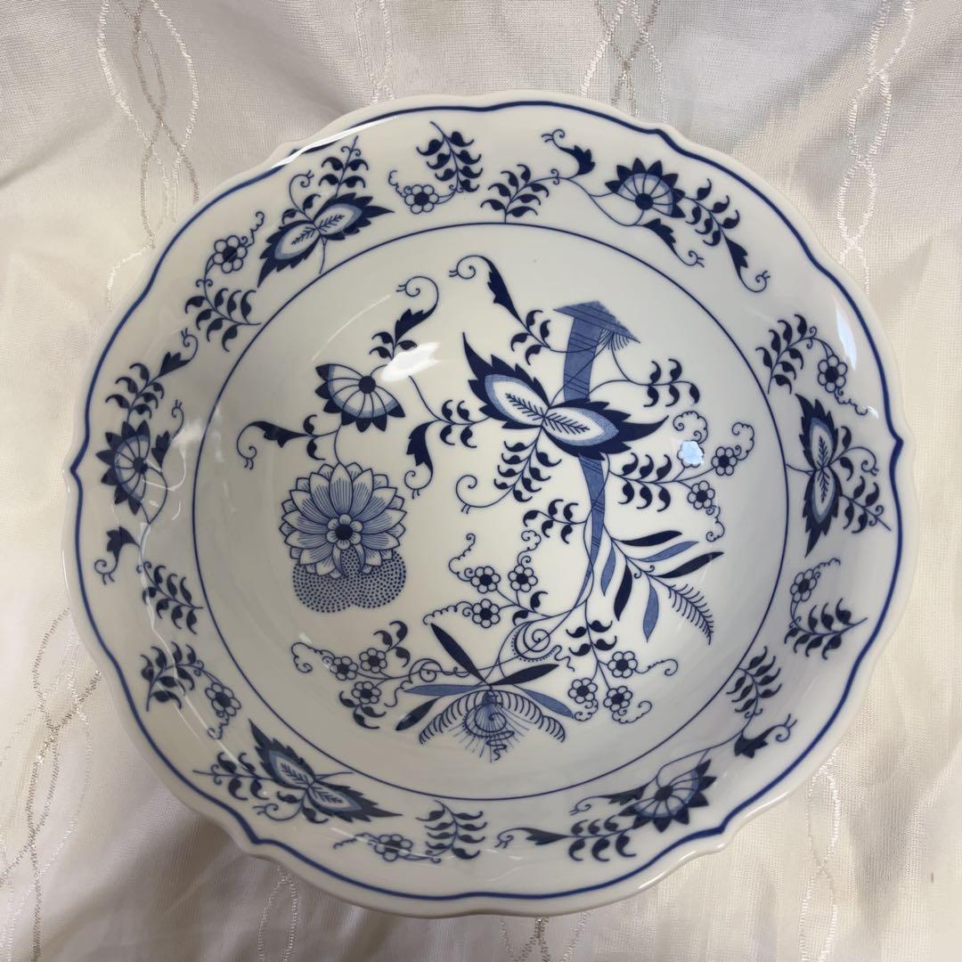 Blue Danube ブルーダニューブ サラダボウル 小皿 大皿 7枚セット