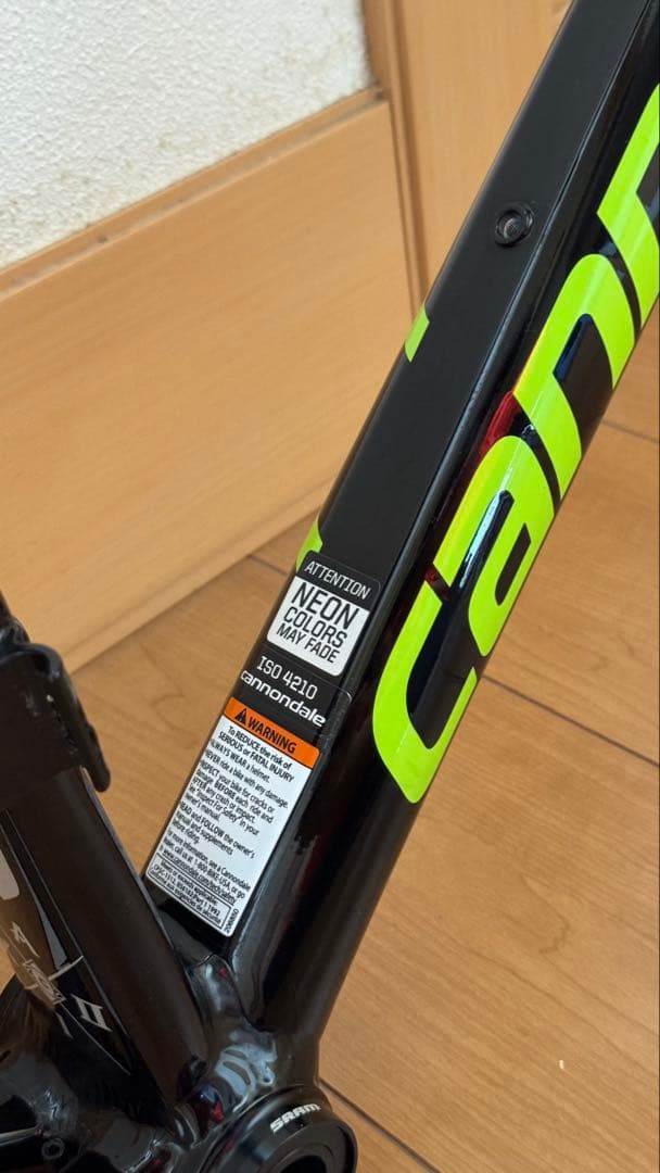 美品 cannondale caad12 48cm ブラック/グリーン