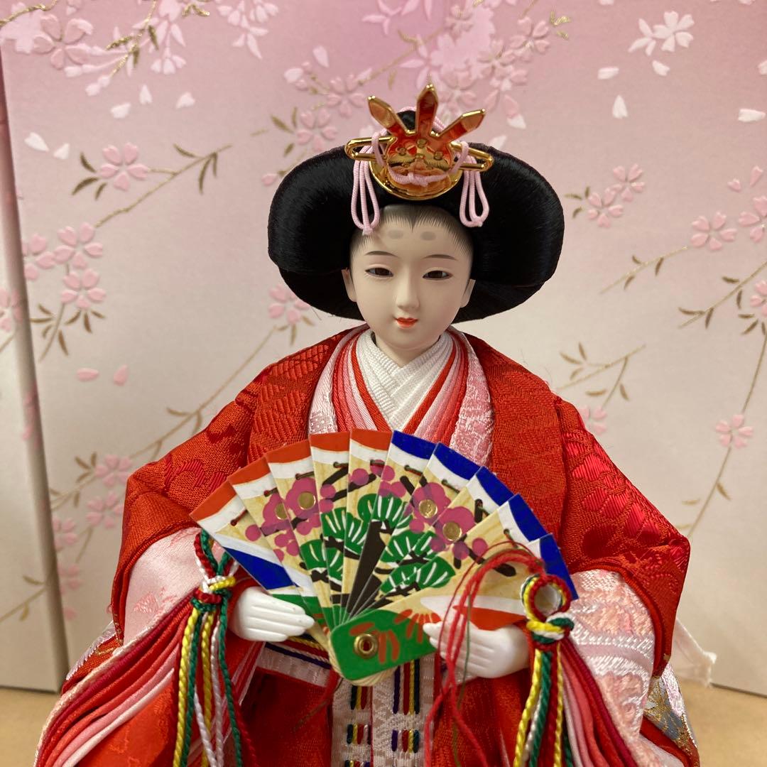 ひな人形立ち雛収納タイプ
