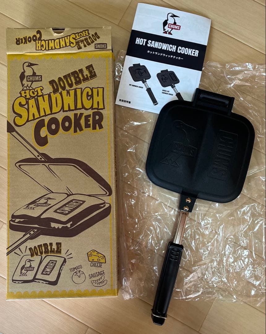 スノーピーク　チタンマグ450 チャムスホットサンドイッチクッカー