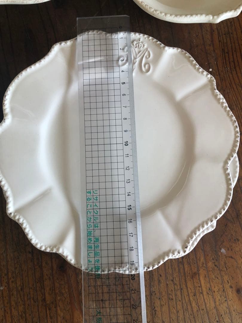 お値下げ　ディスプレイ　お皿2枚（大）お皿2枚（中）ボウル2枚　オシャレ