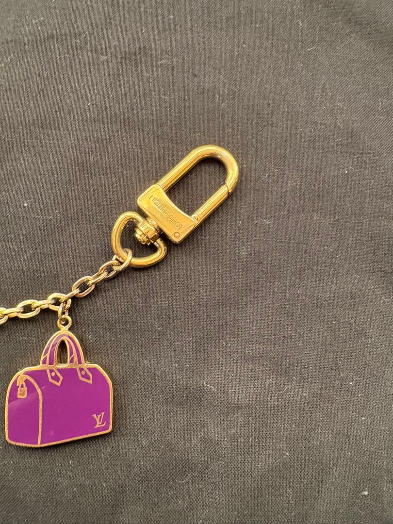 ルイヴィトン スピーディー　バッグチャーム