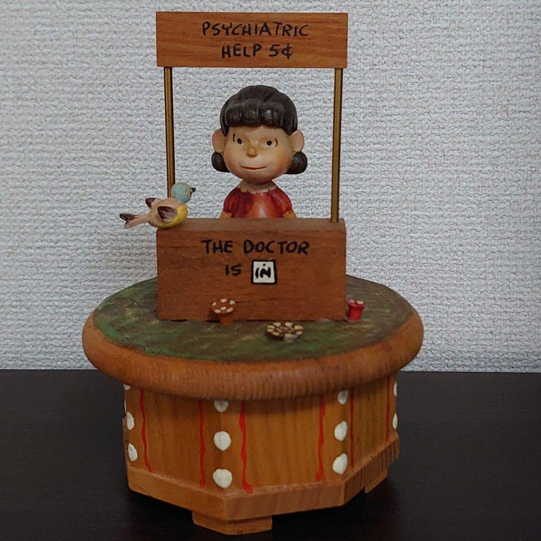 アンリANRI ルーシー・ヴァンペルト5￠スタンド木彫りオルゴール