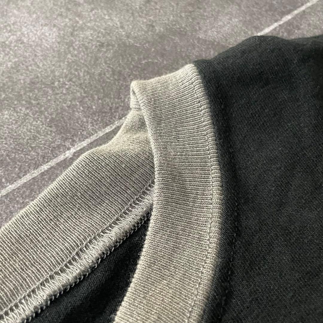 90's usa製 紺タグ Stussy ステューシー L/S Tee 黒 L