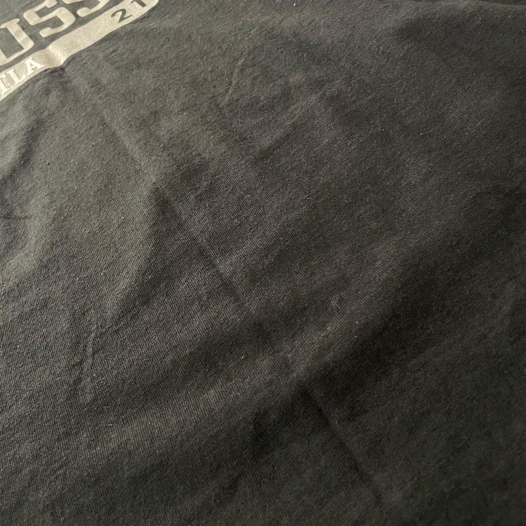 90's usa製 紺タグ Stussy ステューシー L/S Tee 黒 L