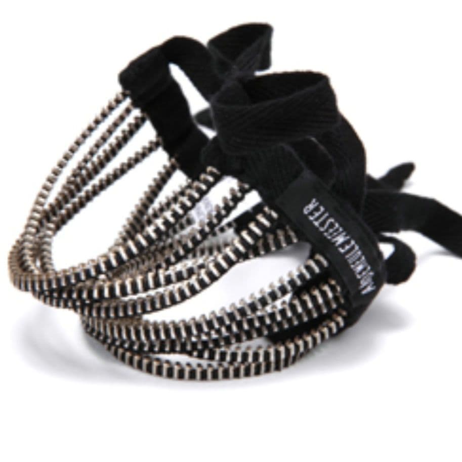 アクセサリー ANN DEMEULEMEESTER 10SS ZIPPER bracelet