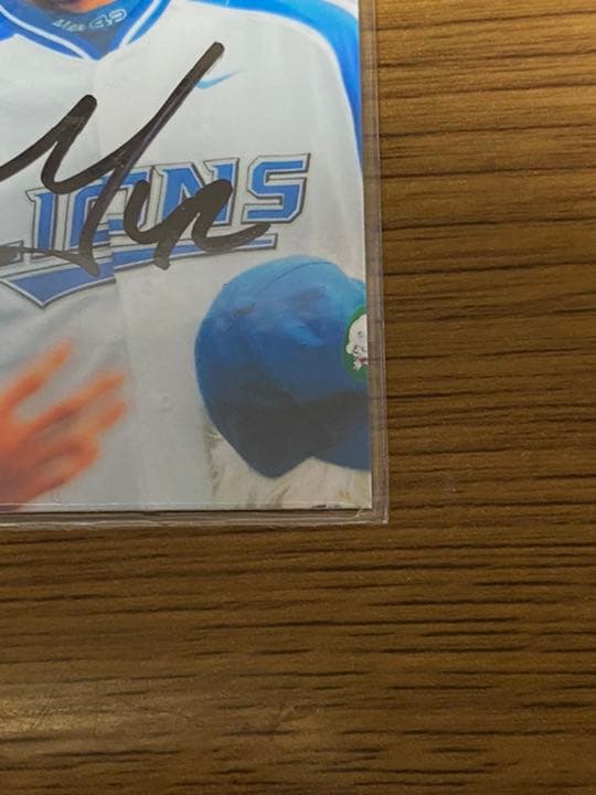 早い者勝ち！ アレックス カブレラ選手 直筆サインカード 西武ライオンズ